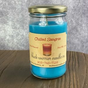 Blue Chilled Sangria 8 oz. Candle